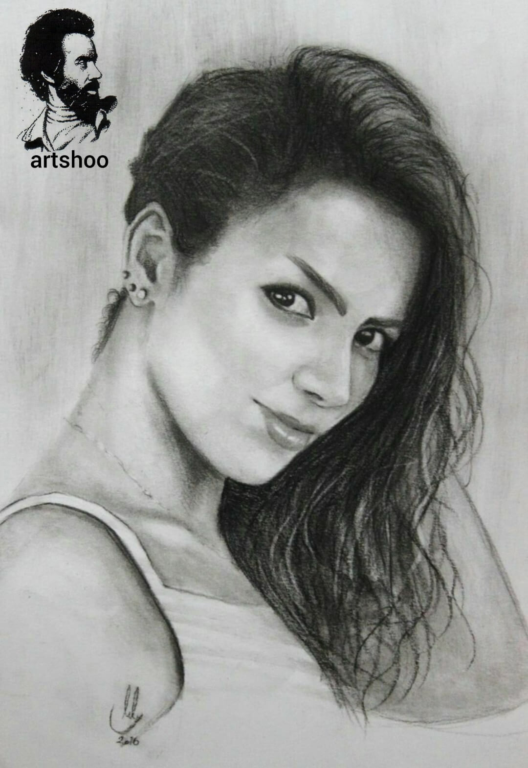 آموزش نقاشی سیاه قلم